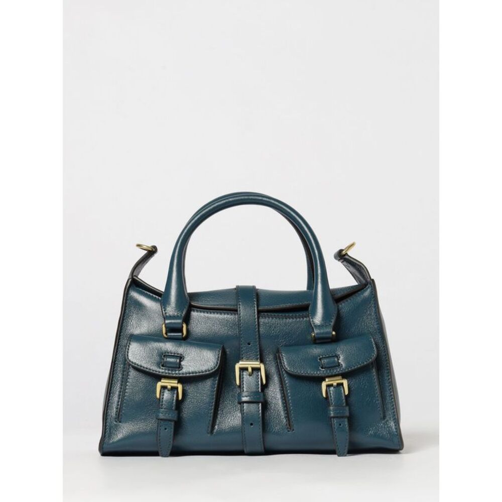 Mulberry Women Roxanne Smooth Calf Leather Handbag Mulberry With Double Handle